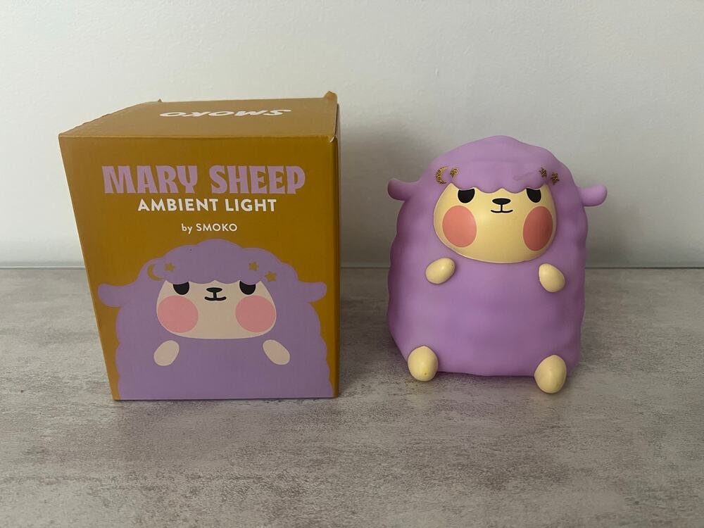 NEW Smoko Mary Sheep Ambient Night Home Light Wireless Desk Buddy